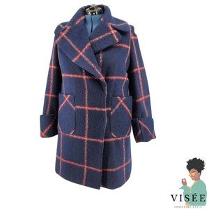REVOLVE Kendall & Kyle Oversized Plaid Wool Coat